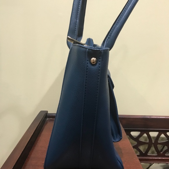 Dark teal handbag - Picture 7 of 7